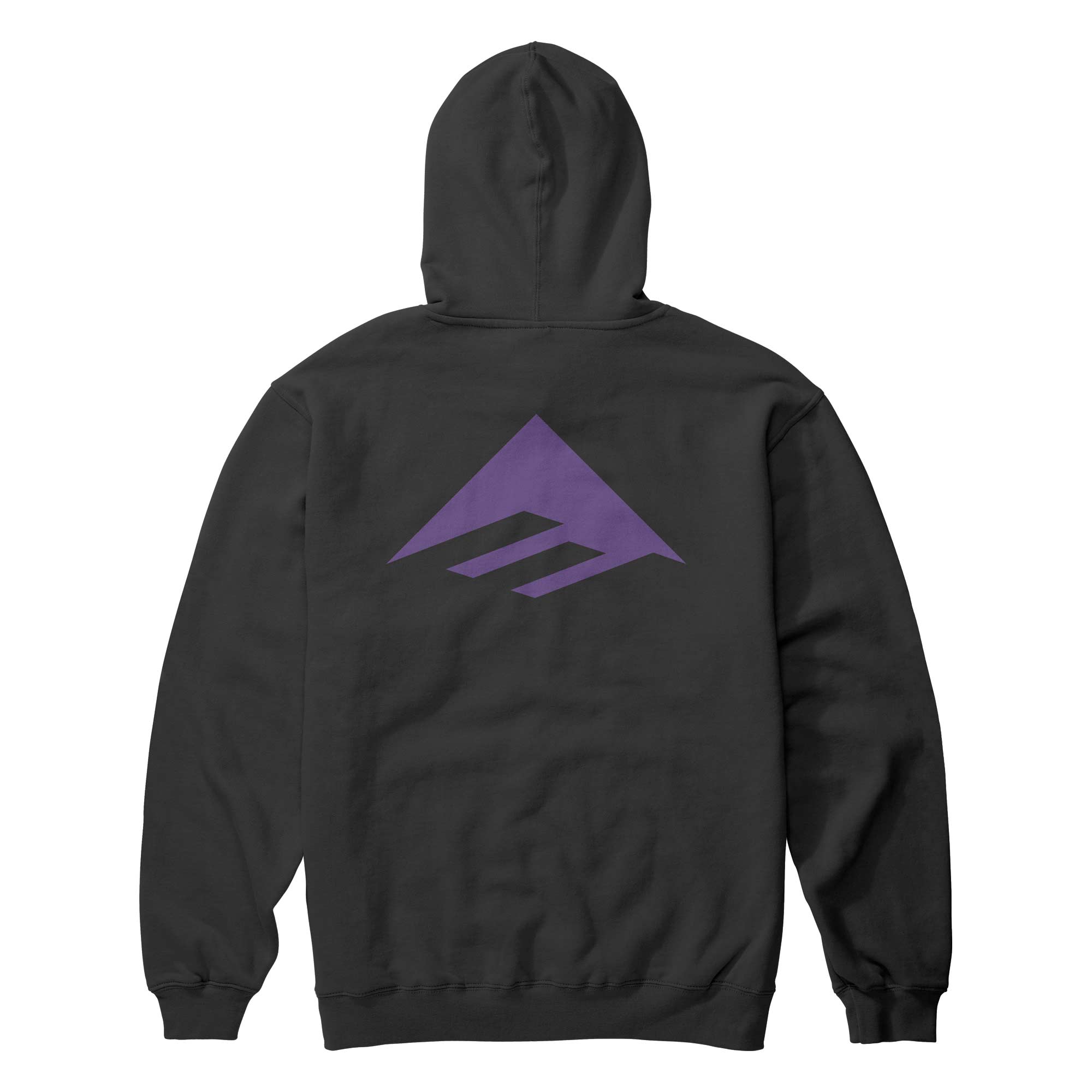 EMERICA Sweat PURE TRIANGLE HOODIE, black/purple L