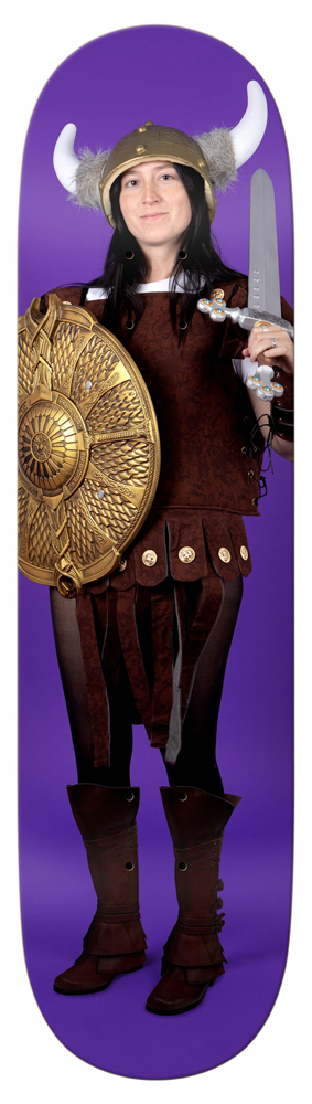 Real Skateboard Deck Hause Viking 8,38 Real Skateboard Deck Home Viking 8,38