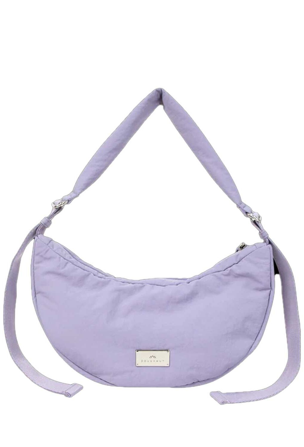 Doughnut Eclair Softies Crossbody Bag - lilac