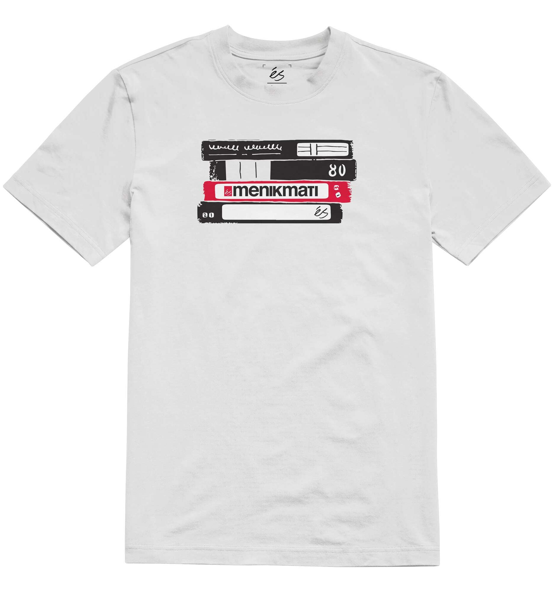 eS SKB T-Shirt VHS, white XL