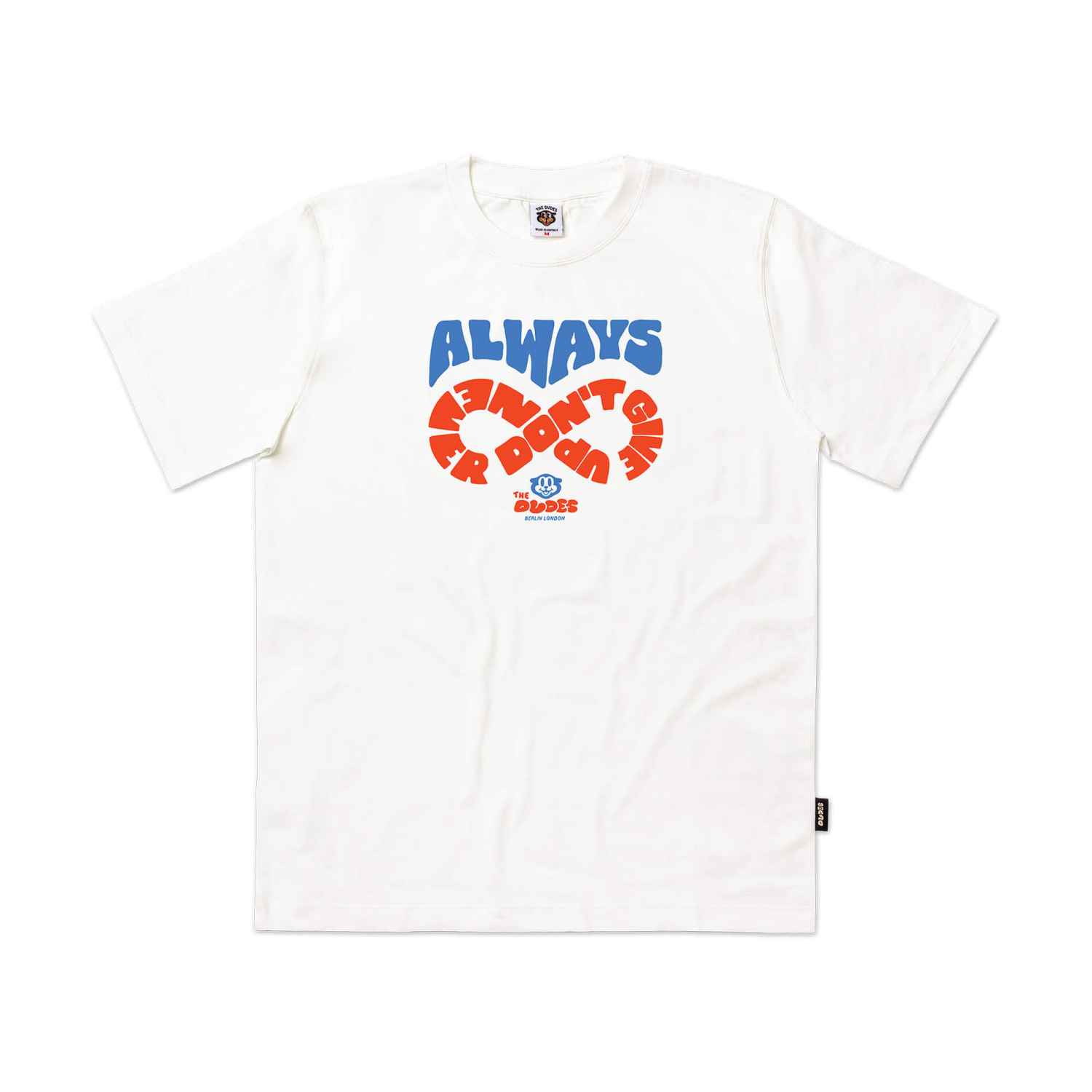 The Dudes Always Never Seasonal T-Shirt - white