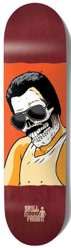 Girl Skateboard Deck Geering Skull Of Fame 8,00