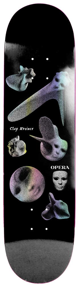 Opera Skateboard Deck Symmetrical Pop Slick 8,50 Opera Skateboard Deck Symmetrical Pop Slick 8,50
