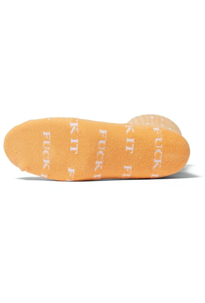 HUF Fuck It Socken - tangerine HUF Fuck It Socken - tangerine