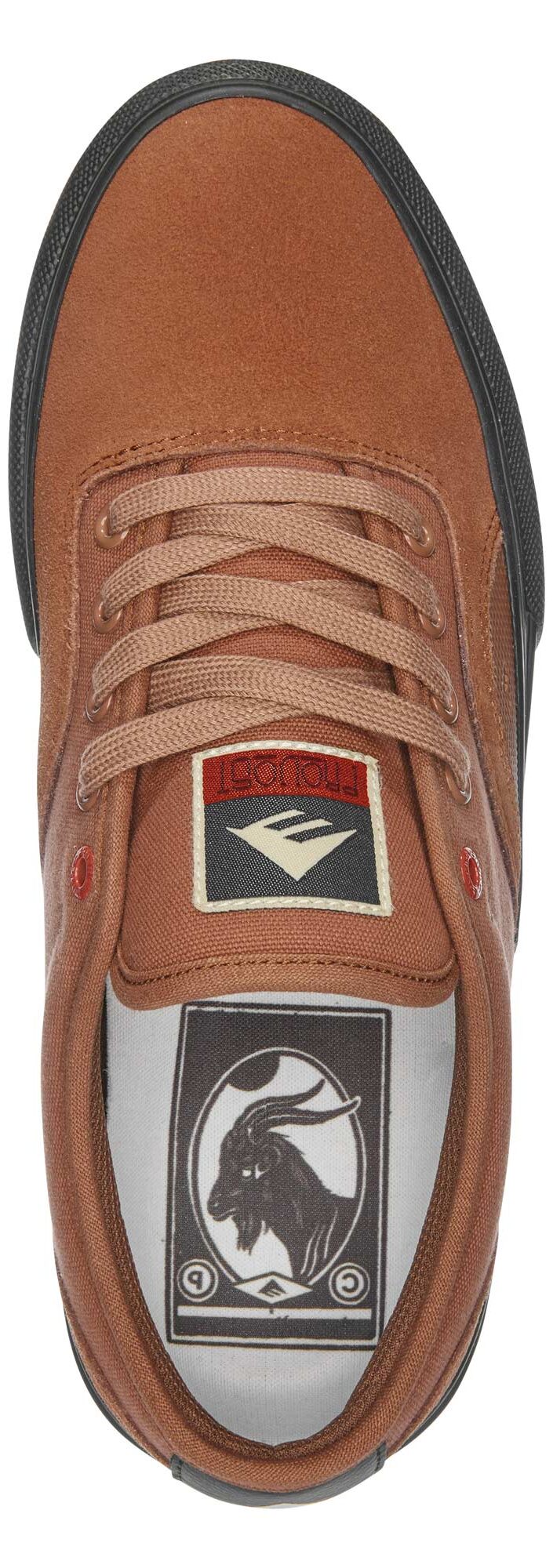 EMERICA Shoe PROVOST G6 X JESS MUDGET cla, clay 12
