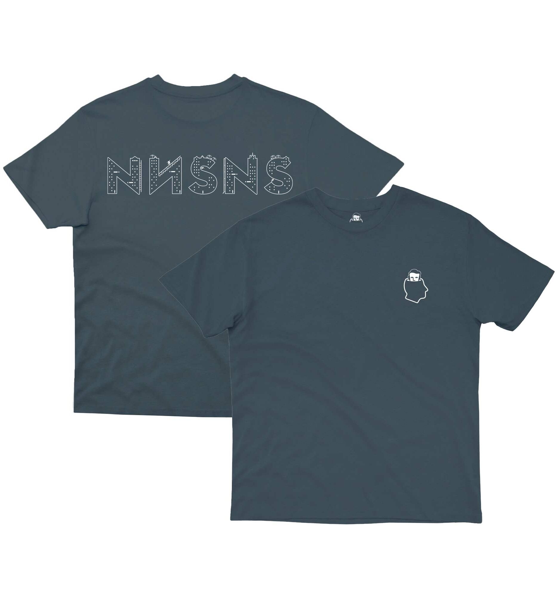 NNSNS T-Shirt CITY OF NNSNS steel NNSNS T-Shirt CITY OF NNSNS, steel XL