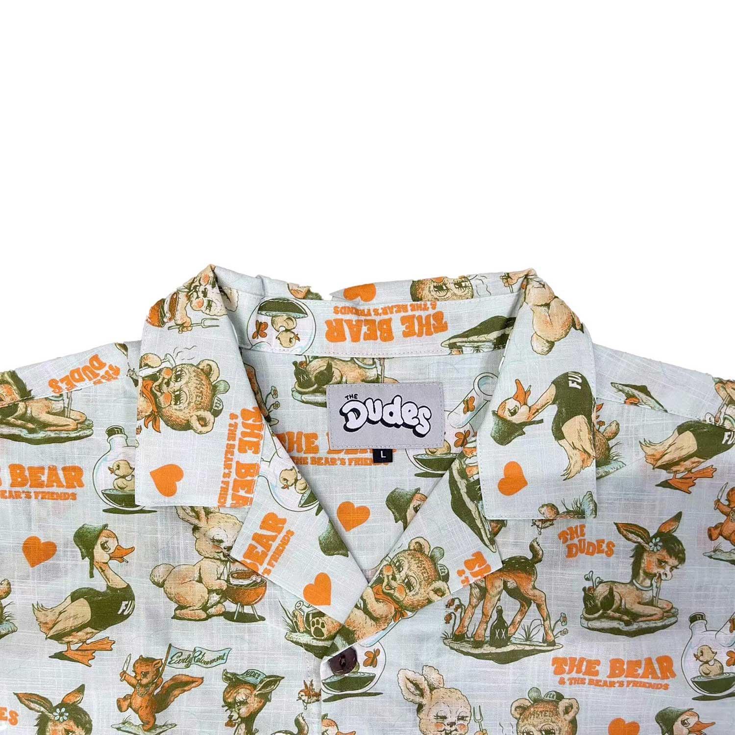 The Dudes Wasted Dudes Hawaiian Shirt - pistachio XXXL