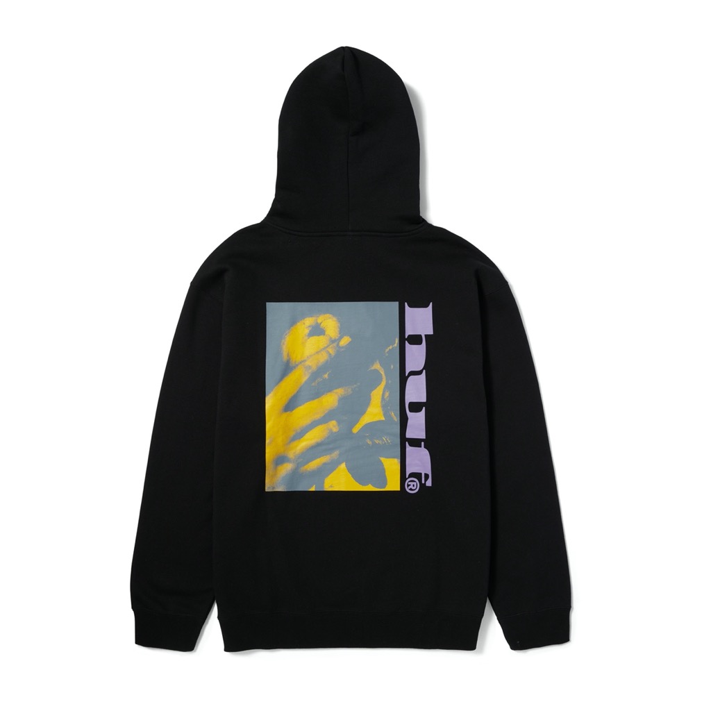 HUF Street Knowledge Hoodie - black XXL