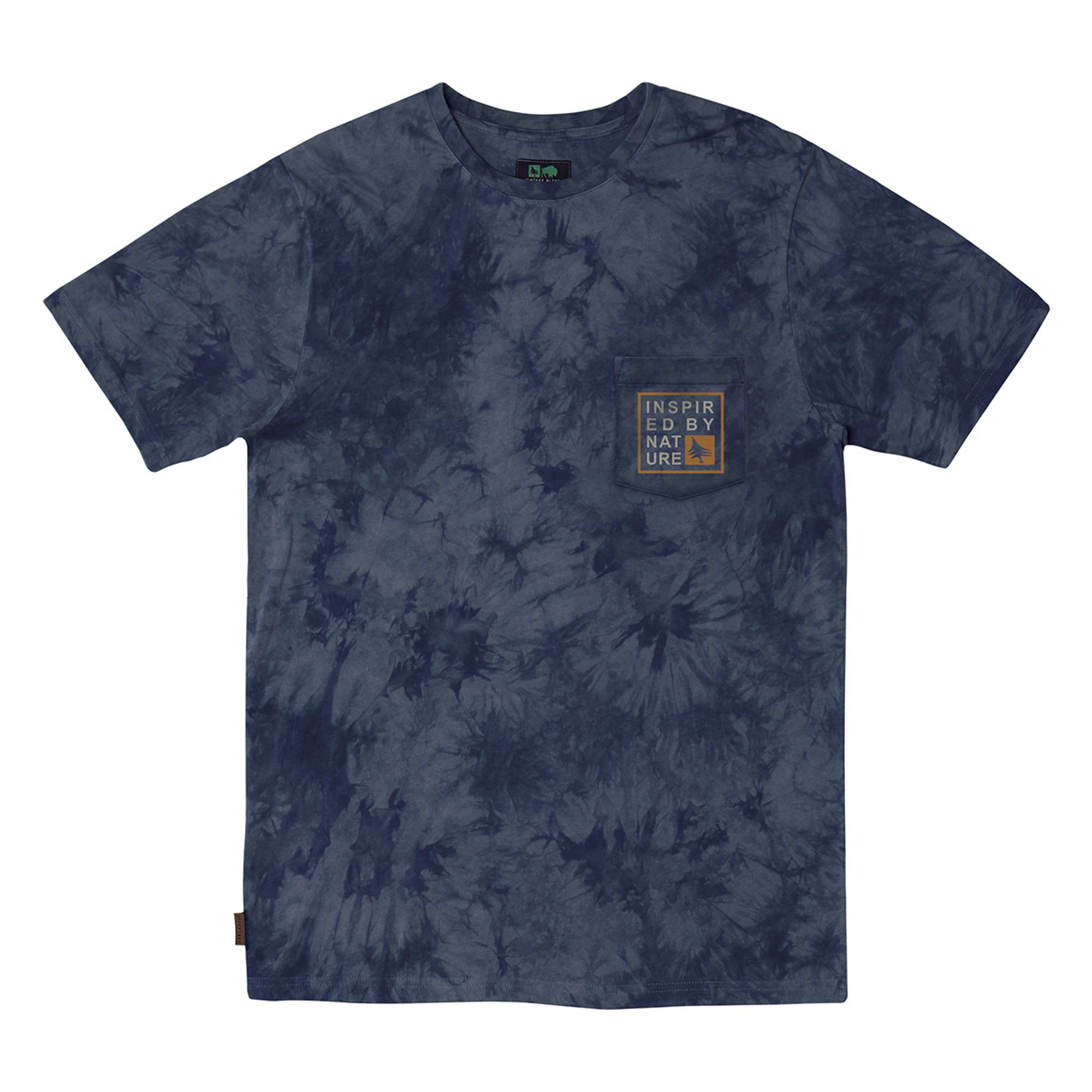 HIPPYTREE T-Shirt WINDBREAK CLOUD WASH navy HIPPYTREE T-Shirt WINDBREAK CLOUD WASH navy