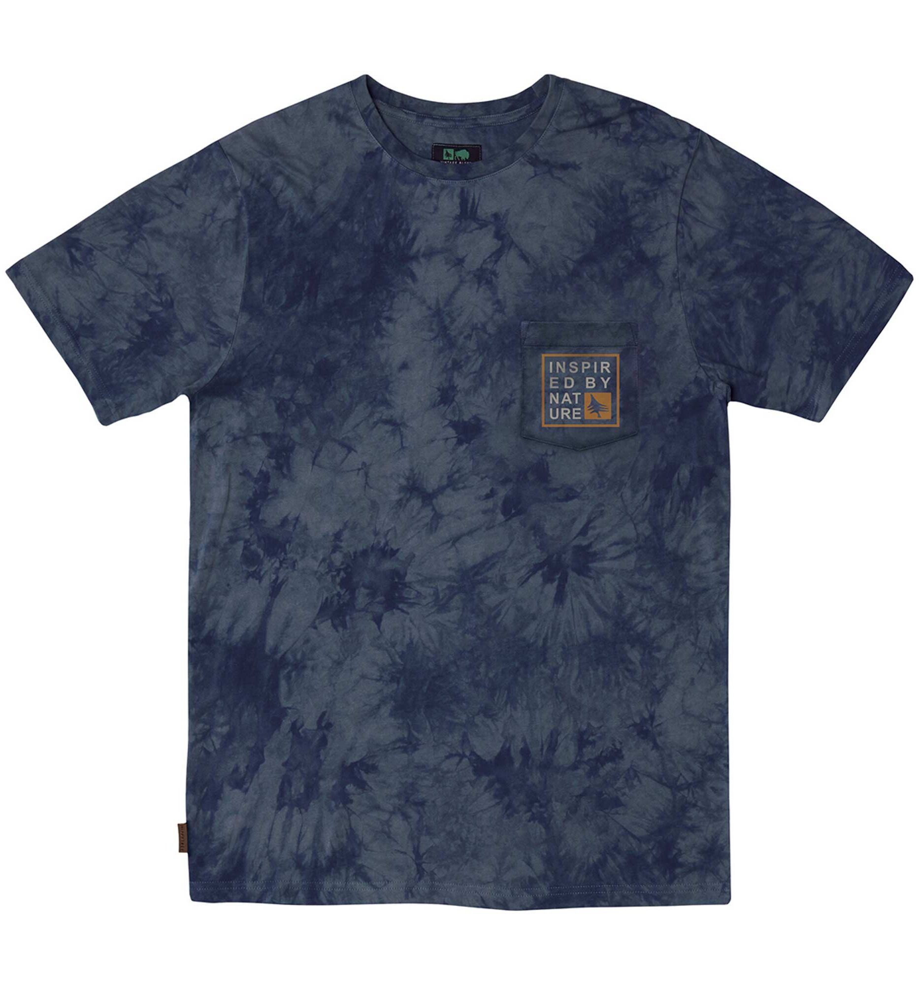HIPPYTREE T-Shirt WINDBREAK CLOUD WASH navy HIPPYTREE T-Shirt WINDBREAK CLOUD WASH navy