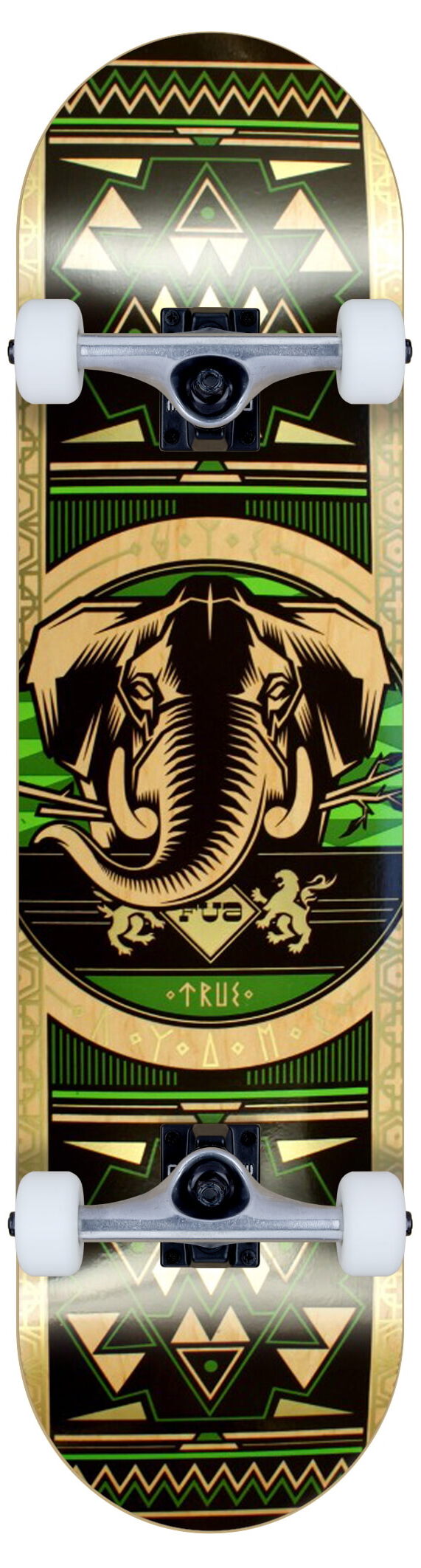 FUA complete Skateboard Elephant green FUA complete Skateboard Elephant green