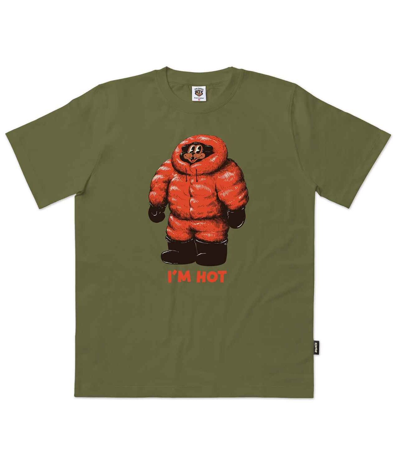 The Dudes Im Hot Seasonal T-Shirt - mayfly XXXL