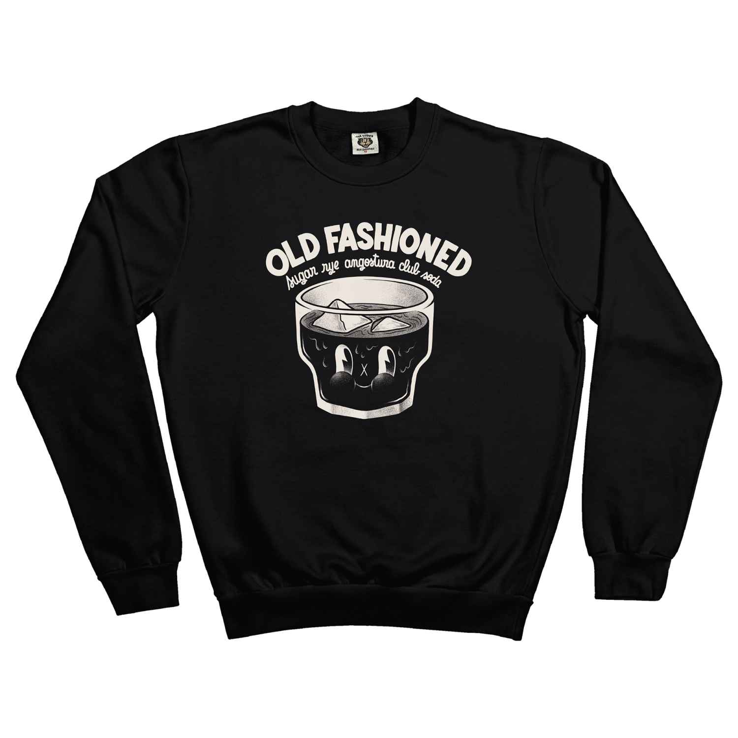 The Dudes Old Fashioned Sweatshirt - black The Dudes Old Fashioned Sweatshirt - black XXXL