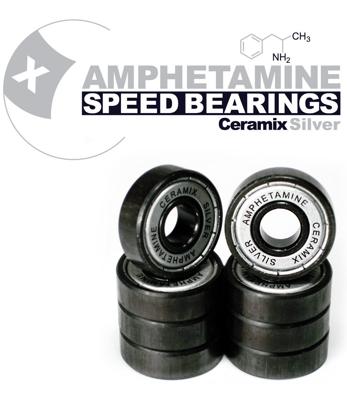 Amphetamine bearings Ceramics Silver Amphetamine bearings Ceramics Silver
