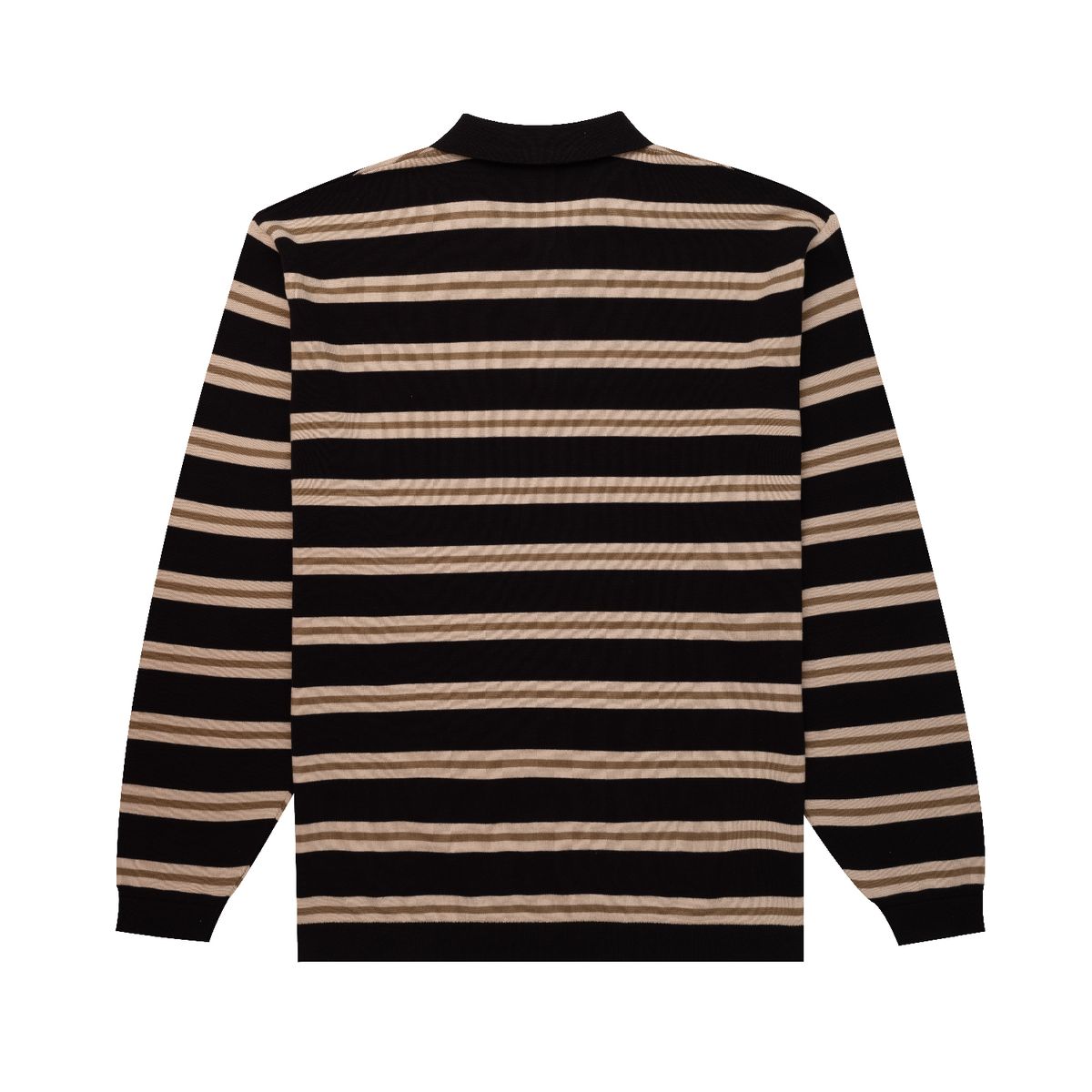 Parlez Aspen Longsleeve Polo Knit - black