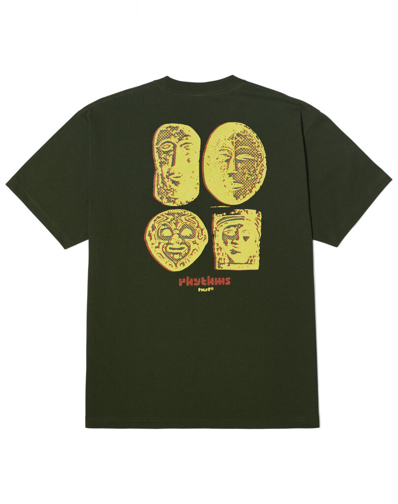 HUF Rhythms T-Shirt - hunter green S