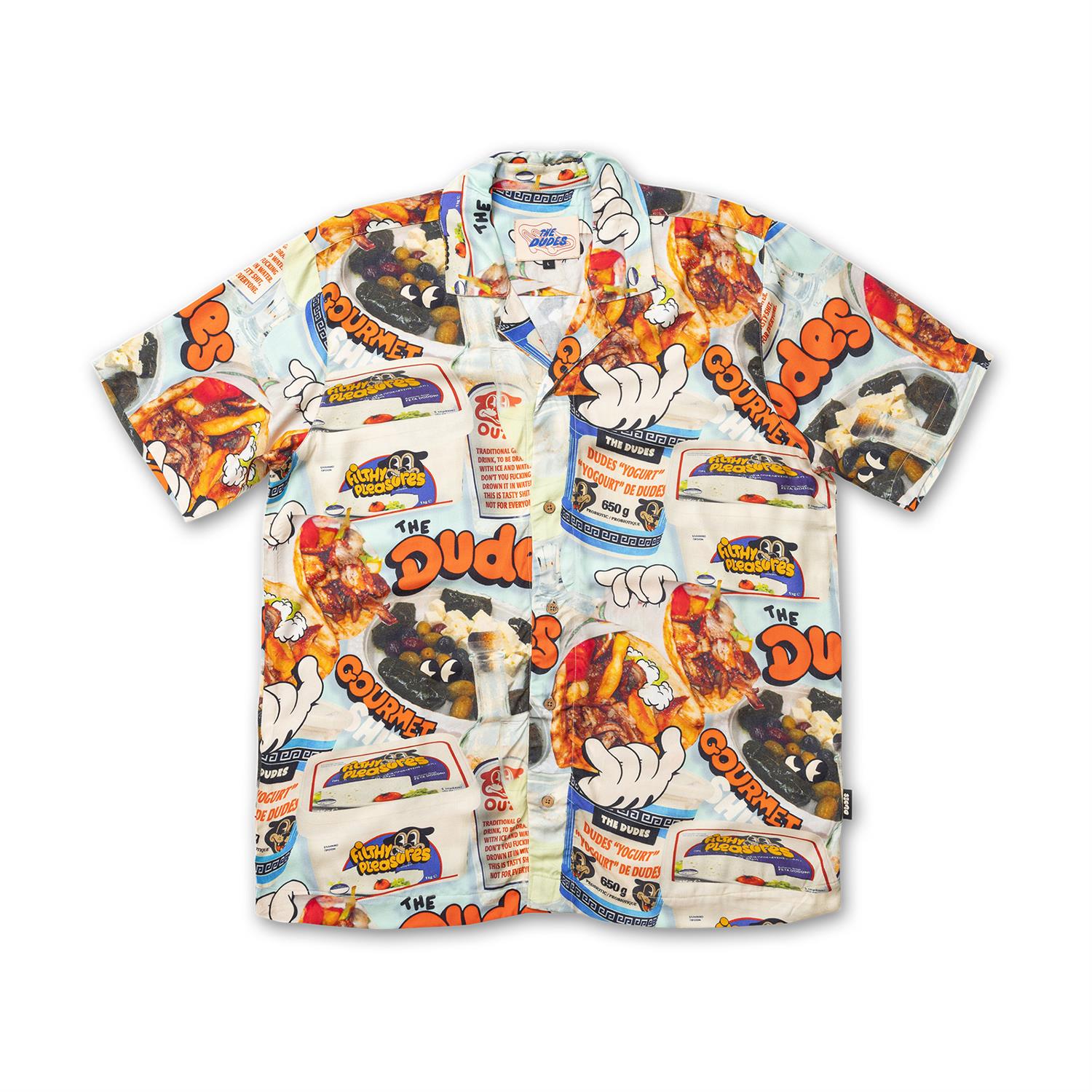 The Dudes Mezze Hawaiian Shirt - Multicolor S The Dudes Mezze Hawaiian Shirt - Multicolor XXXL