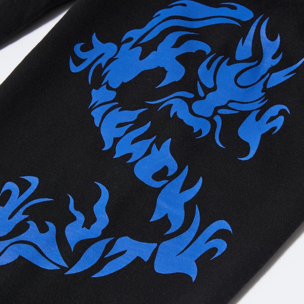 HUF Dragon Fleece Pant - black XXL