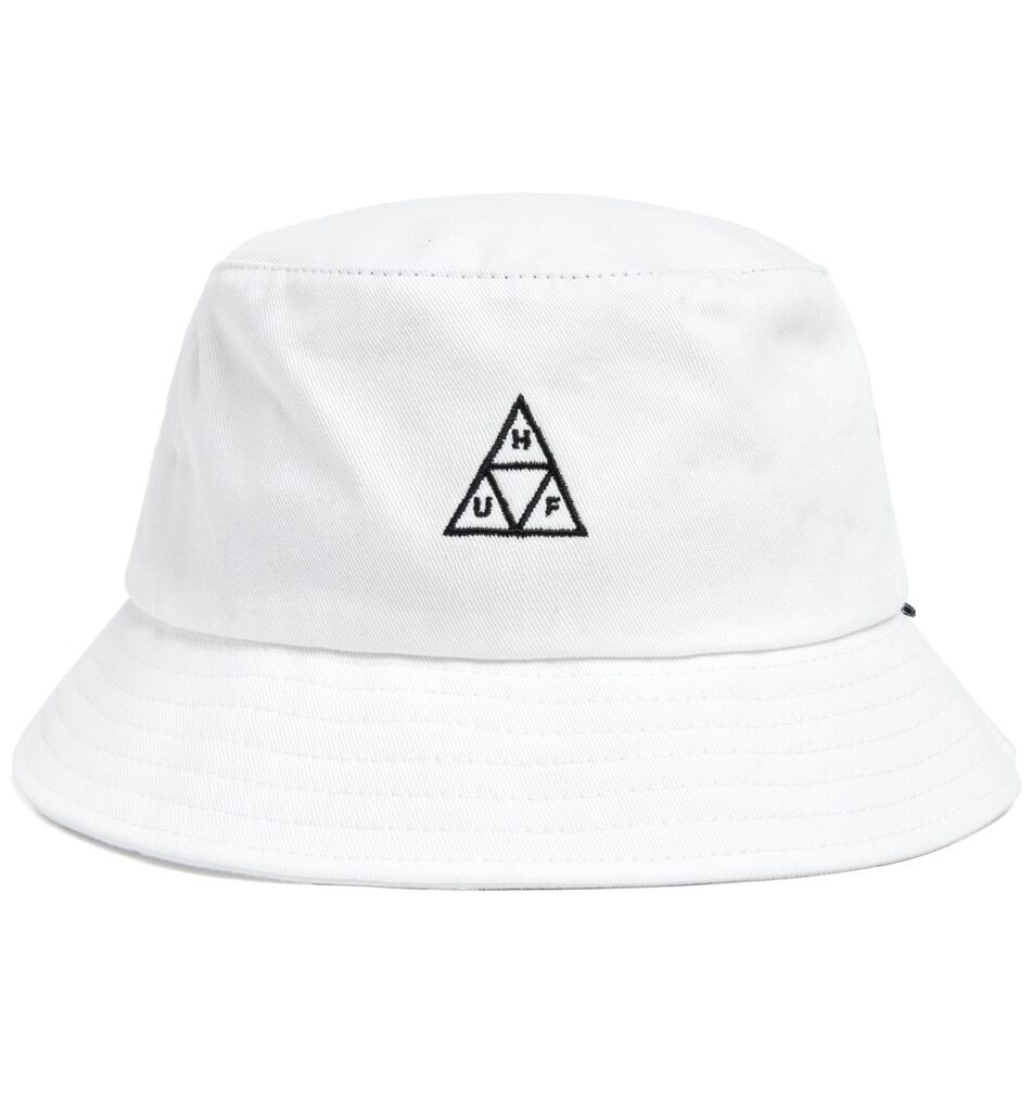 HUF Essentials Triple Triangle Bucket - white HUF Essentials Triple Triangle Bucket - white