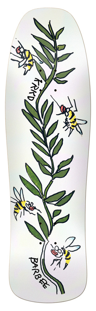 Krooked Skateboard Deck Barbee Bees Knees 9,5