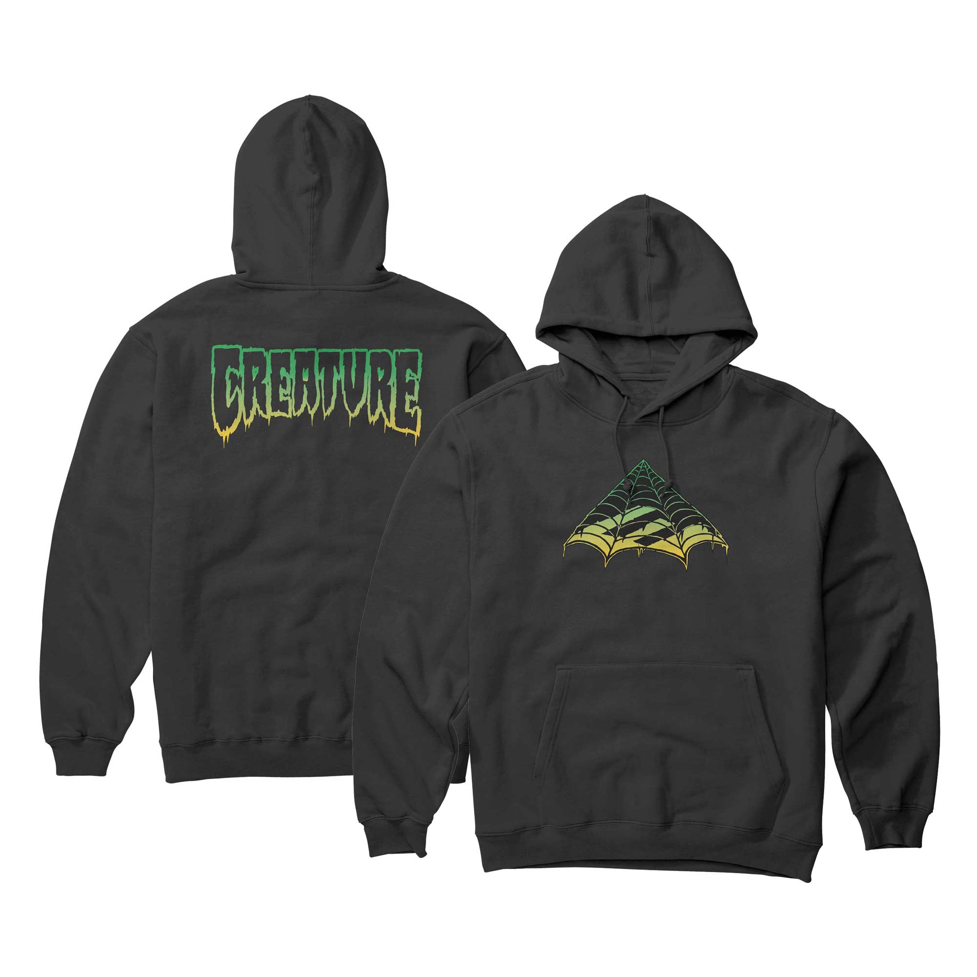 EMERICA Sweat CREATURE HOODIE noir
