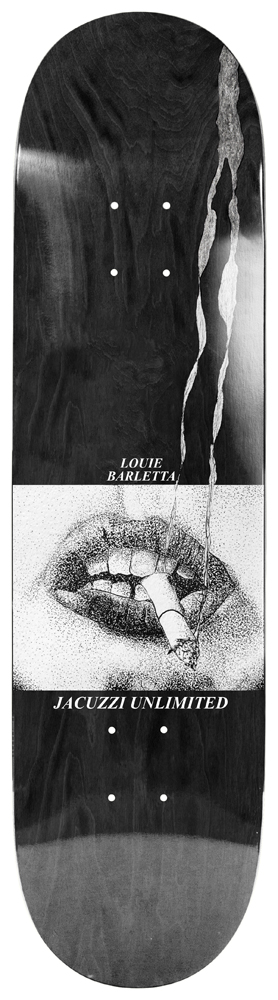 Jacuzzi Skateboard Deck Louie Barletta I Love You