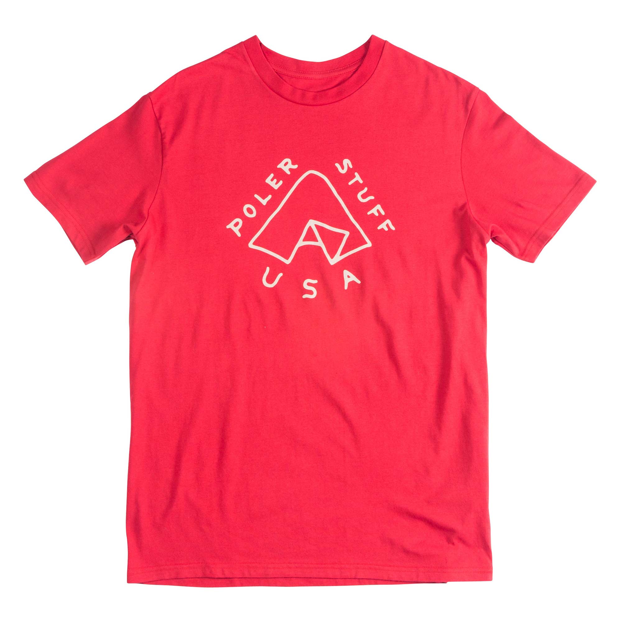 POLER T-Shirt TENTE BACKPRINT lave