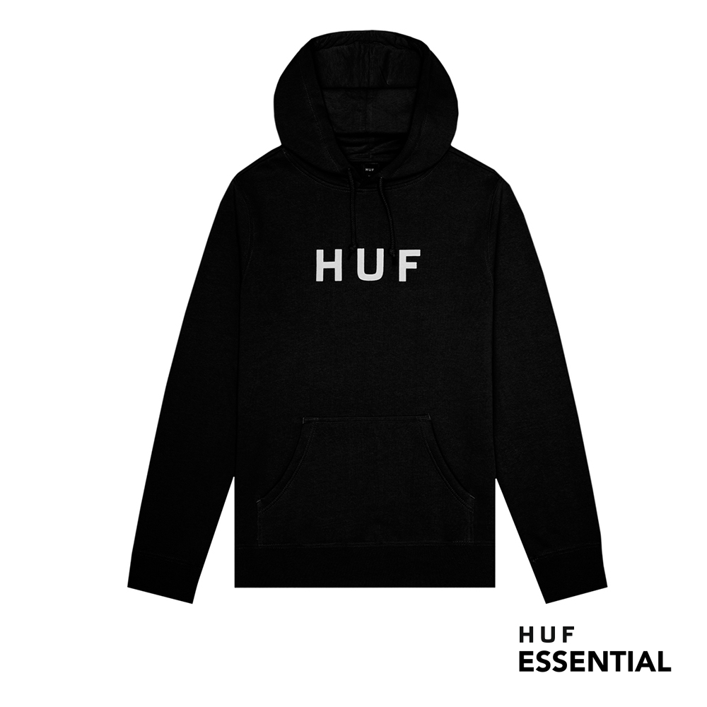 HUF Essentials OG Logo Hoodie black XXL