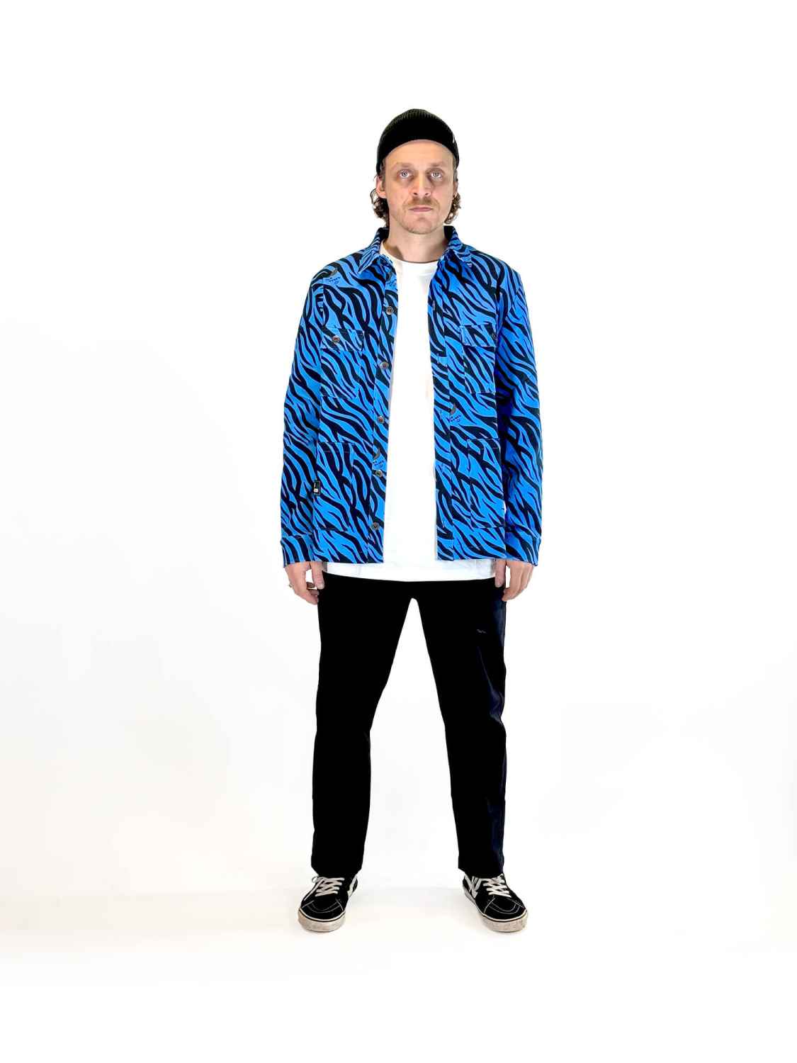 The Dudes TIGRRRR blue Dave Premium Overshirt - Multicolor The Dudes TIGRRRR blue Dave Premium Overshirt - Multicolor XXXL