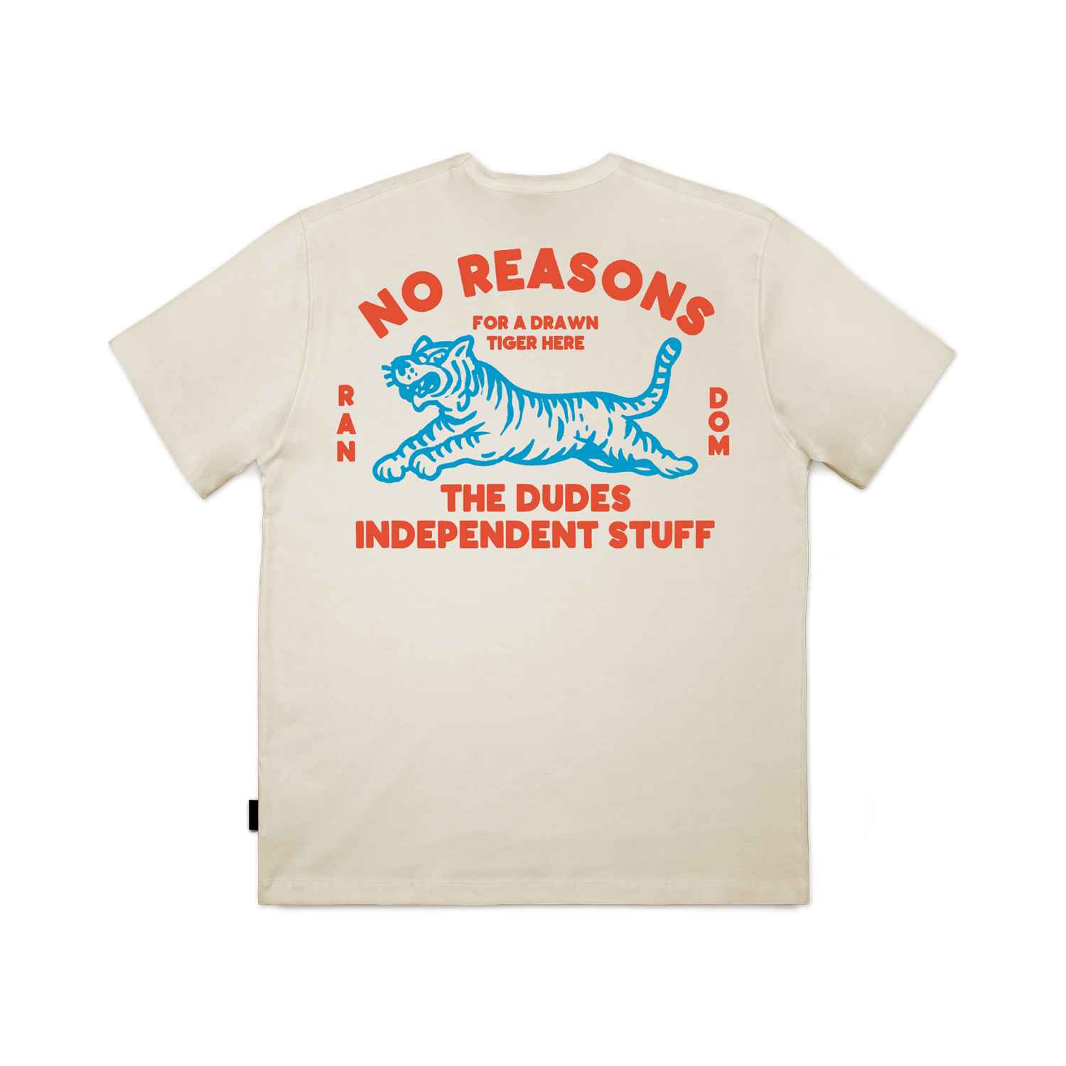 The Dudes No Reasons Classic T-Shirt - Almond milk XXXL