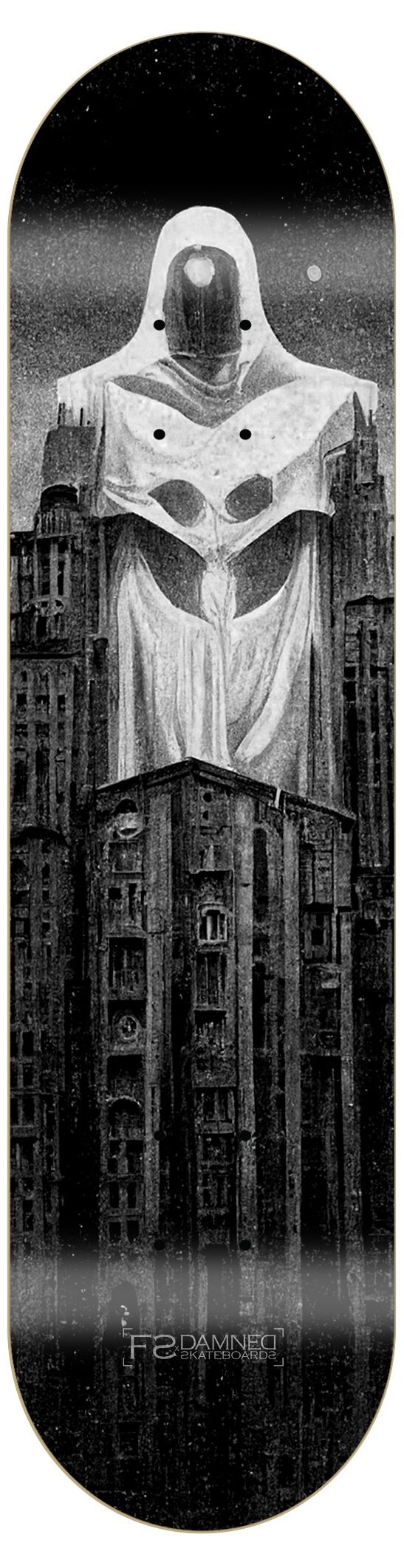 Damned FS Paris Skateboard Deck