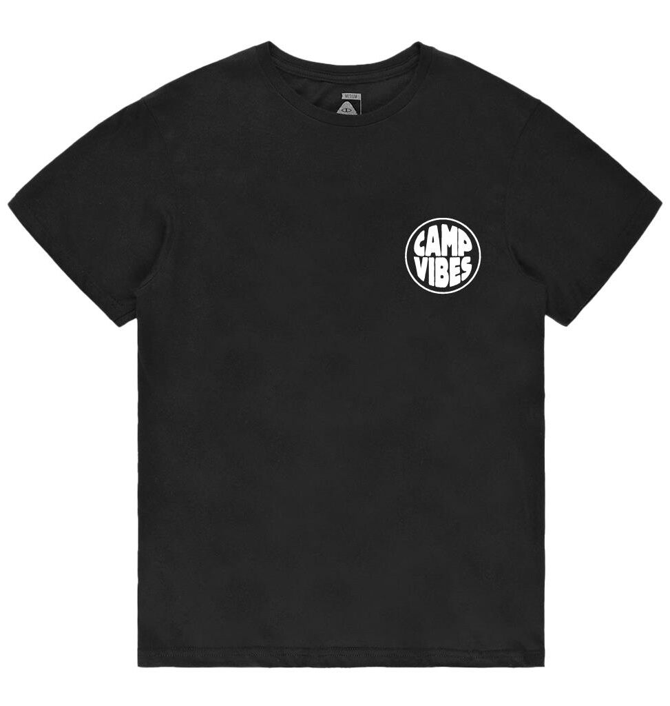 Poler Camp Vibes Circle T-Shirt - black XXL