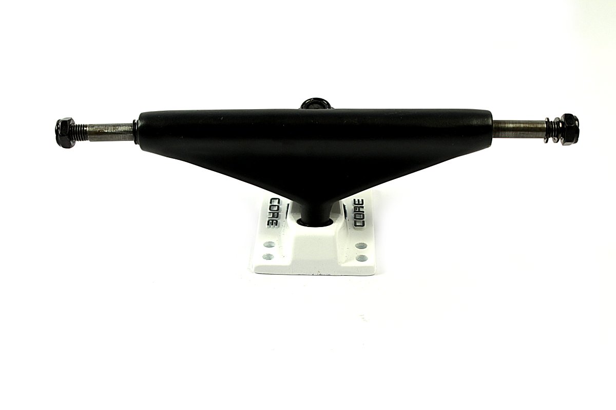 Core Trucks skateboard axle black / white 6.0