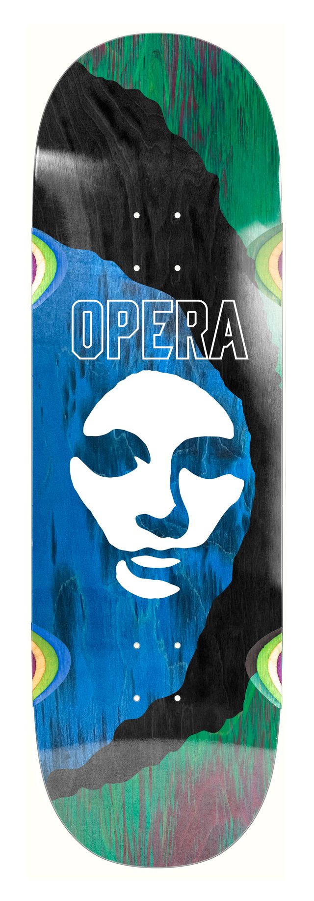 Opera Skateboard Deck Triple Torn Big Mask 9,00