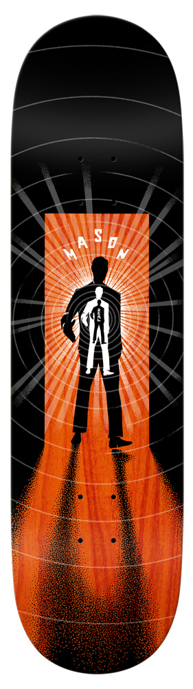 Real Mason Enigma Skateboard Deck 8.50 Real Mason Enigma Skateboard Deck 8.50