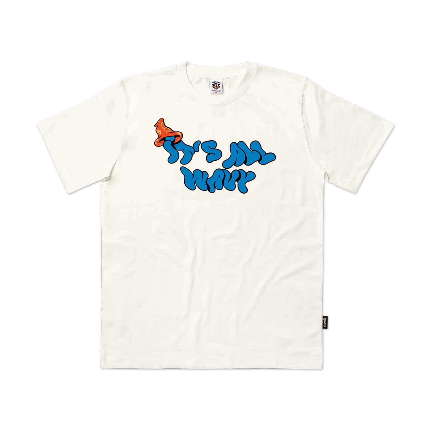 The Dudes All Wavy Seasonal T-Shirt - off white