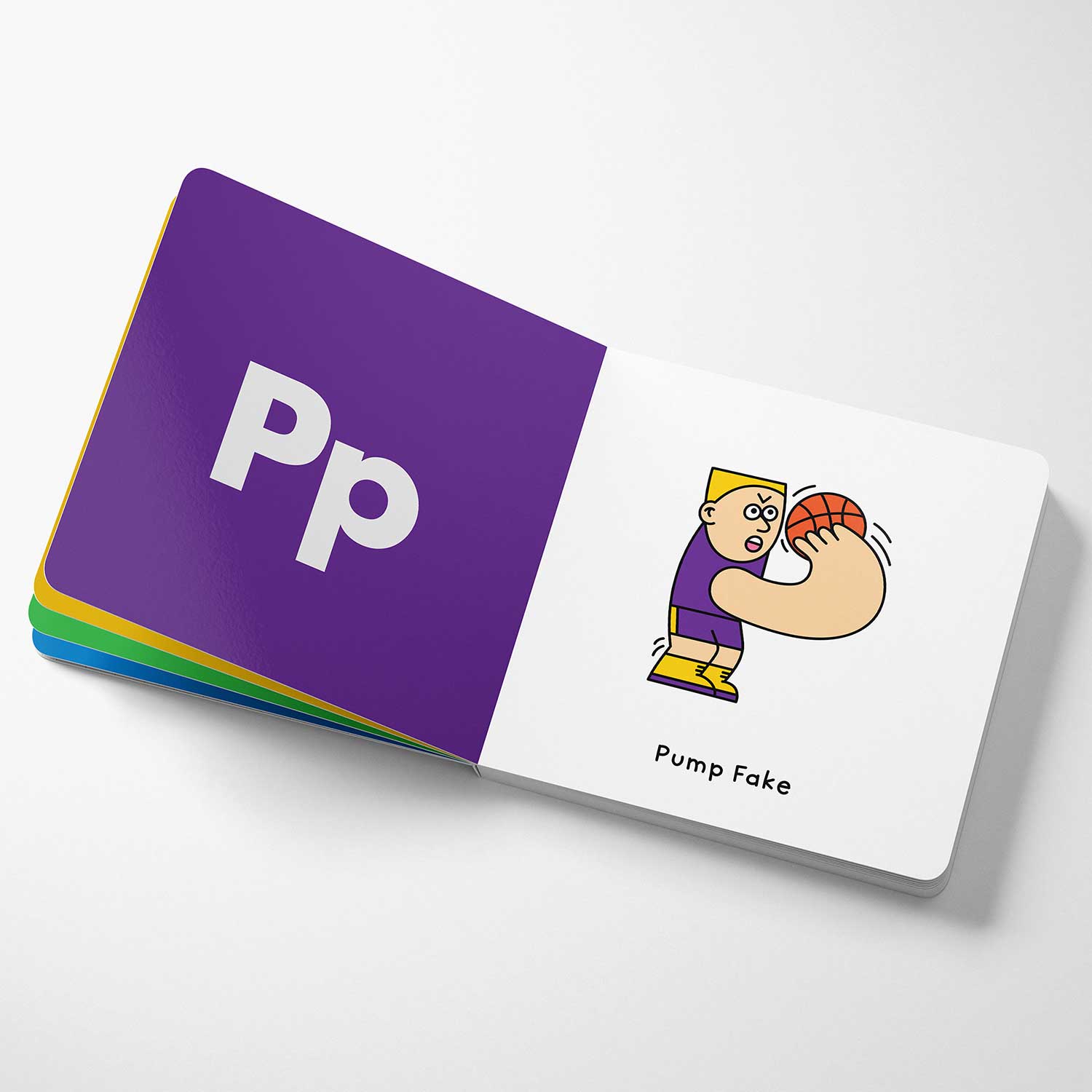 The Dudes Basketball ABC Book Awesome ABC Basketball ABC Book - Multicolor