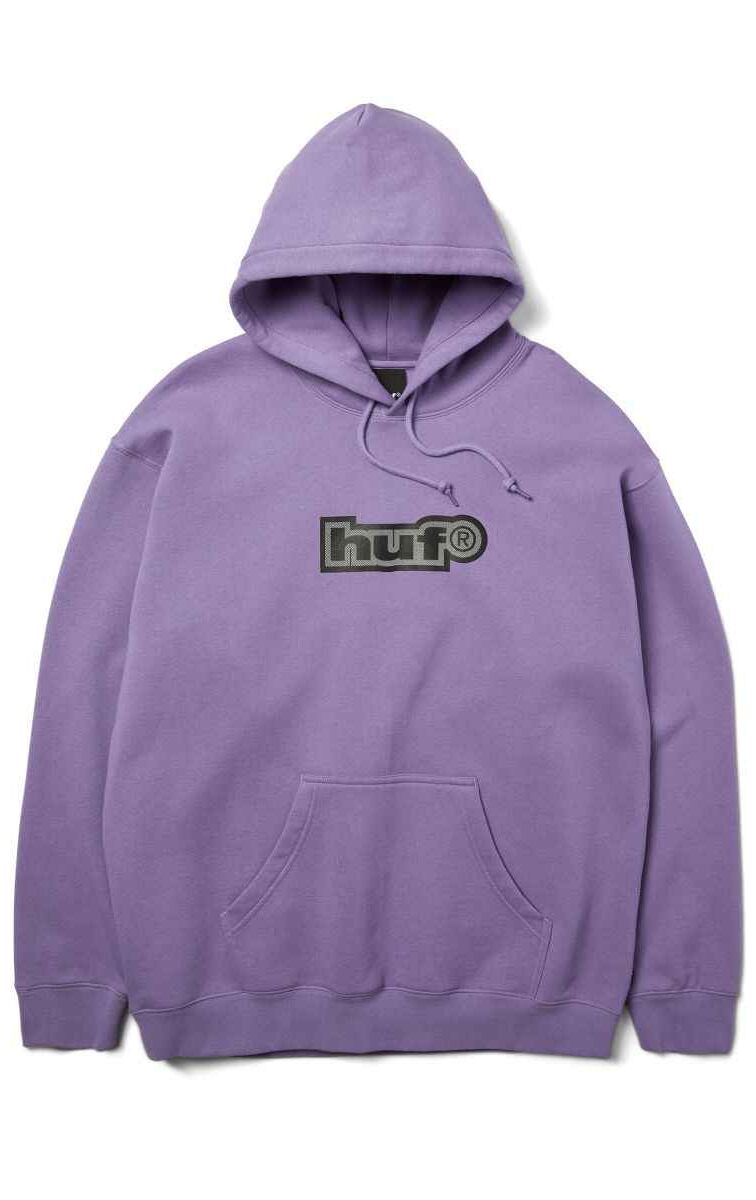 pf00809-dstpr-1 HUF 89 Outline Hoodie - dust purple XXL
