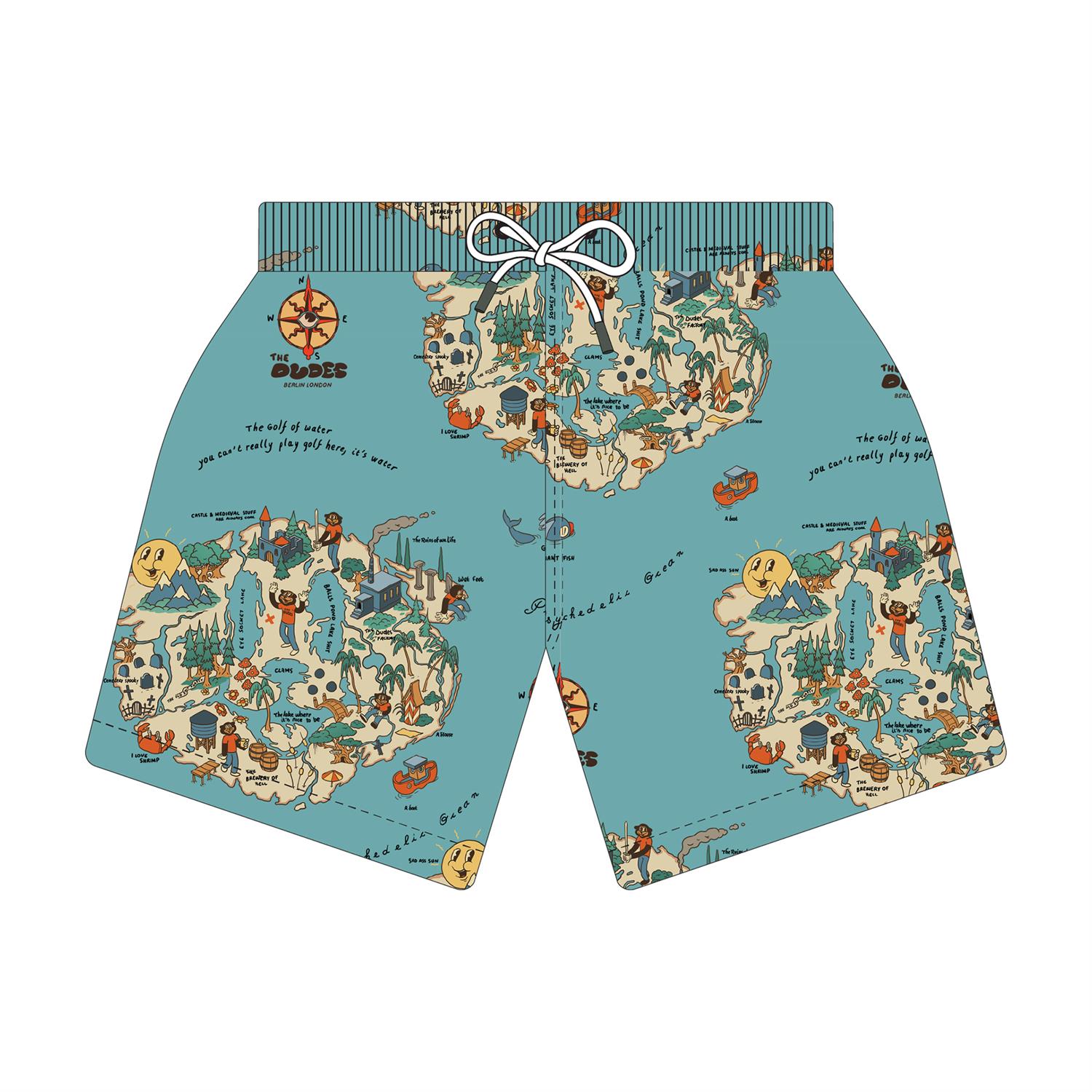 The Dudes Dudland Swim Shorts - multicolor