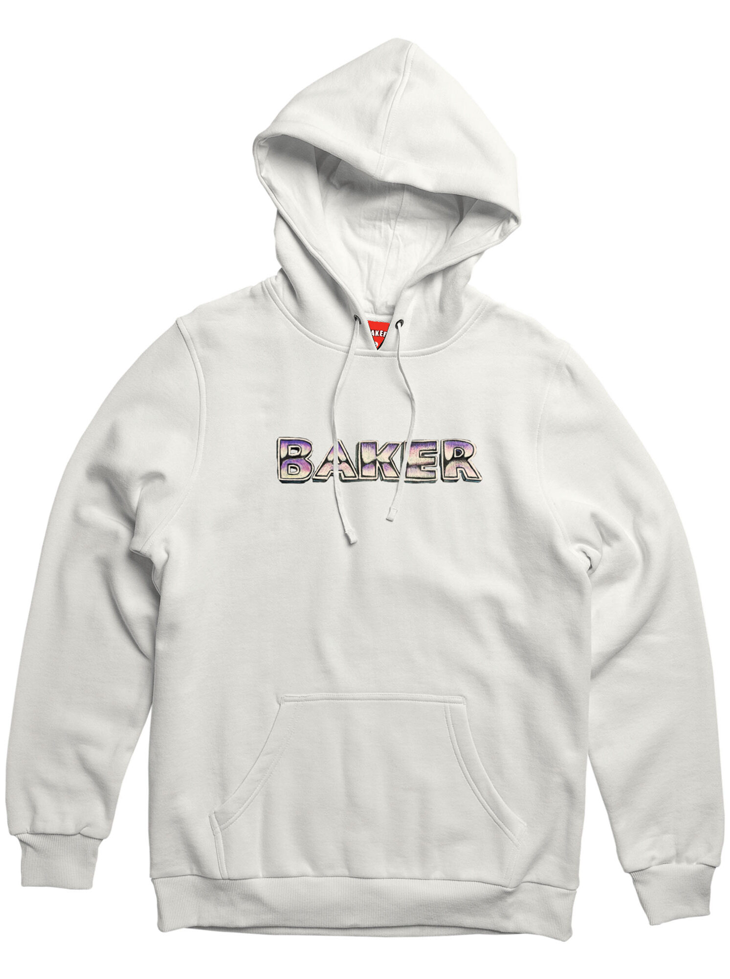 BAKER Sweat STARSHIP Hooded, white XL