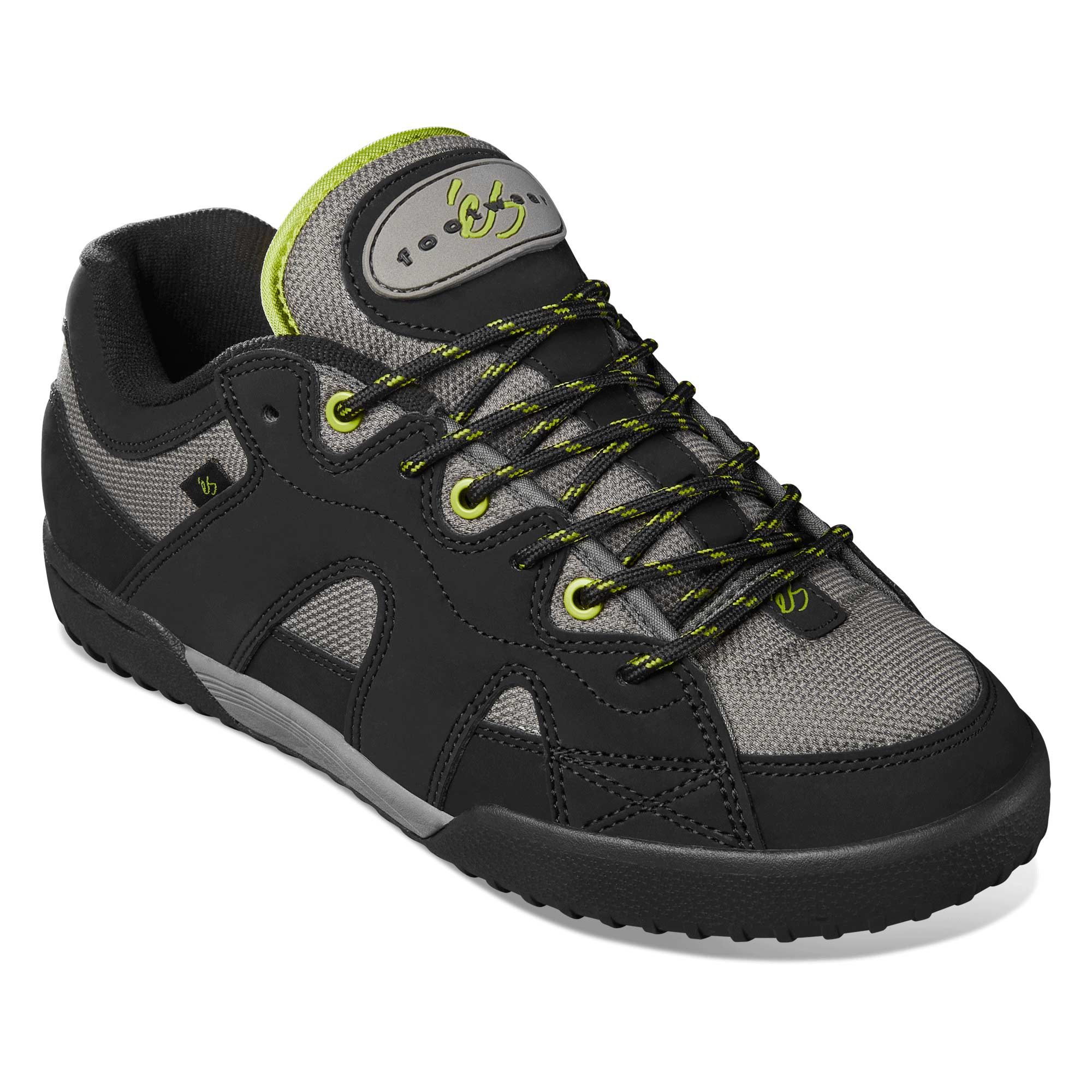 eS SKB Shoe ONE NINE 7 bla/lim, black/lime 12