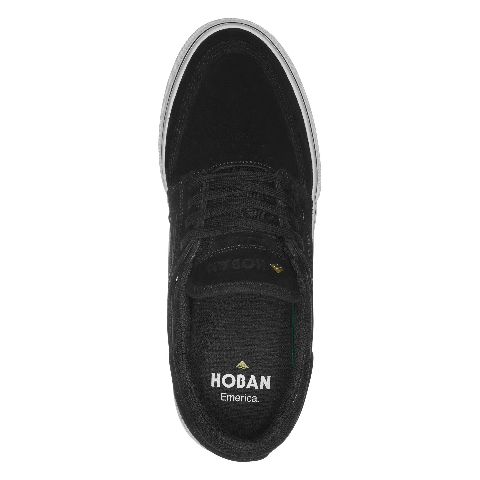 EMERICA Shoe HOBAN bla/whi/gol black/white/gold