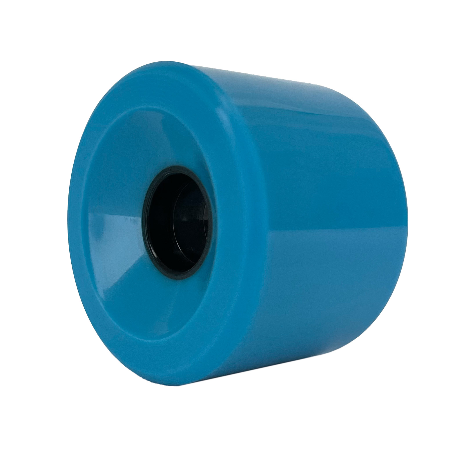 Roues Blank Longboard Bleu Cyan 70mm 80a