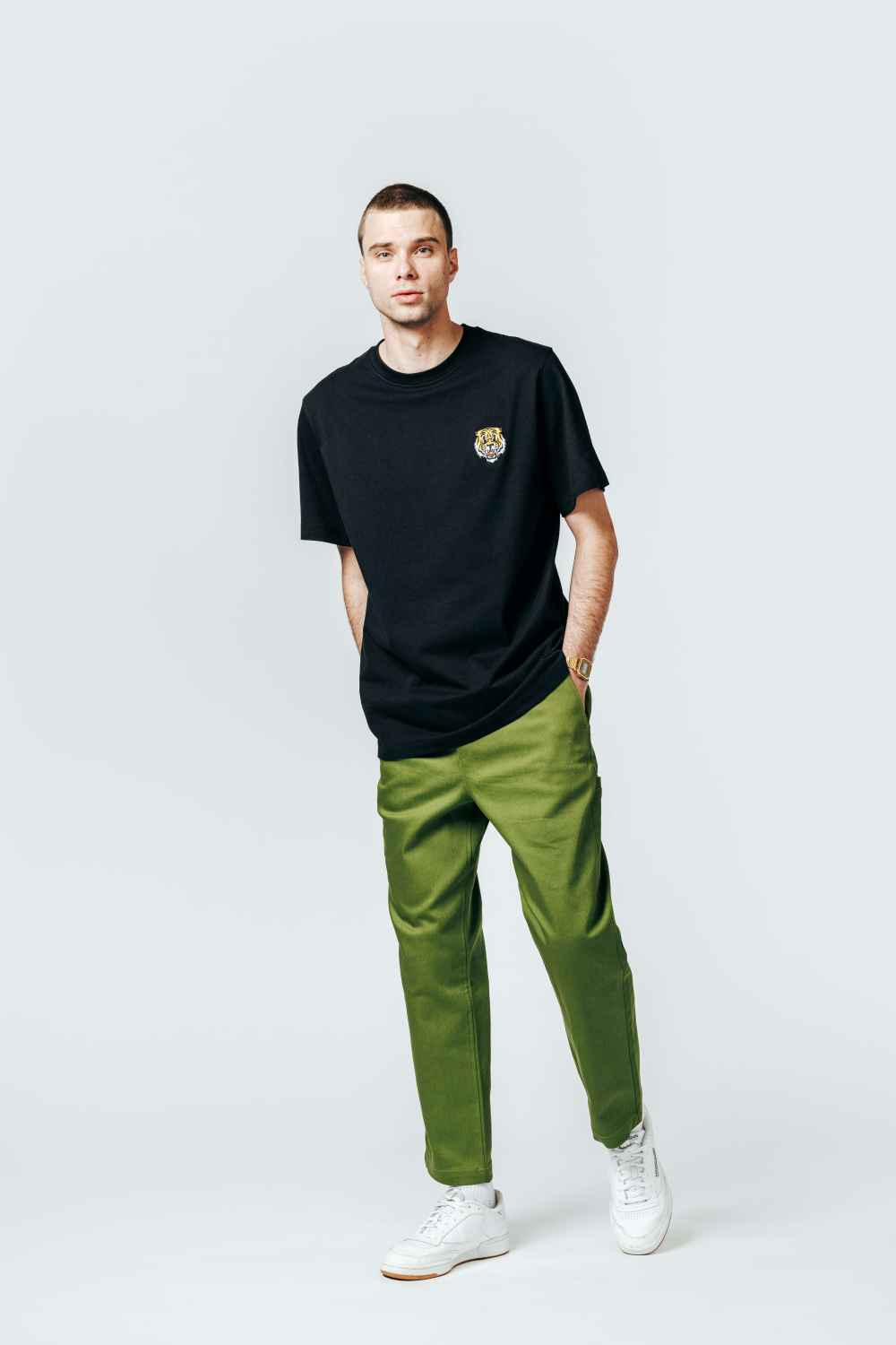 The Dudes Solo Tiger Classic T-Shirt - Black The Dudes Solo Tiger Classic T-Shirt - Black XXXL
