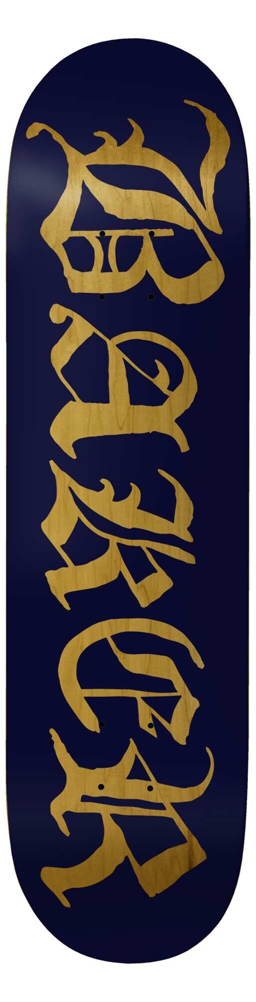 BAKER Deck OLD E NAVY/YLW VENEER JF 8.25, navy/yellow 8.2