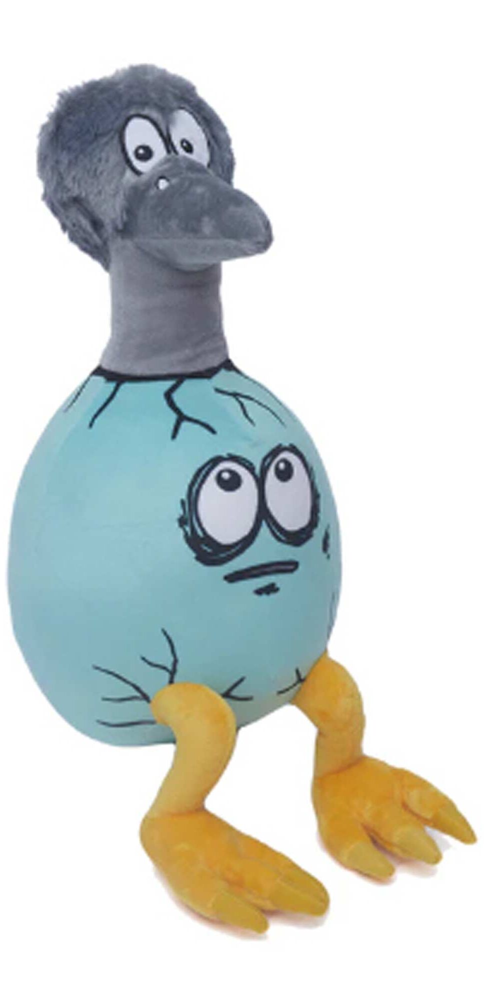 HEROIN Acc. Toy EMU EGG PLUSH, assorted -