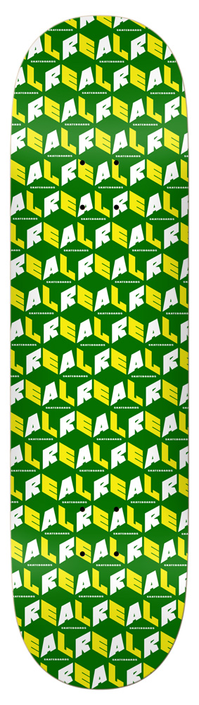 Real Skateboard Deck Team City Blocks Renewal 8,5