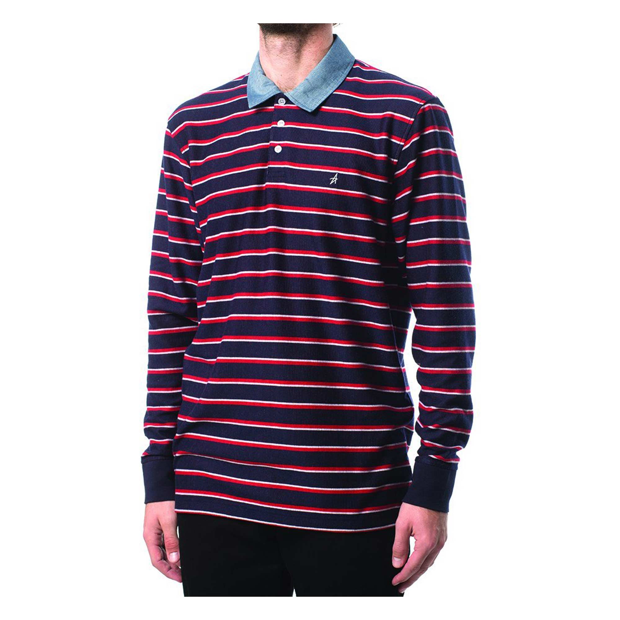 ALTAMONT Polo MULE L/S, navy M