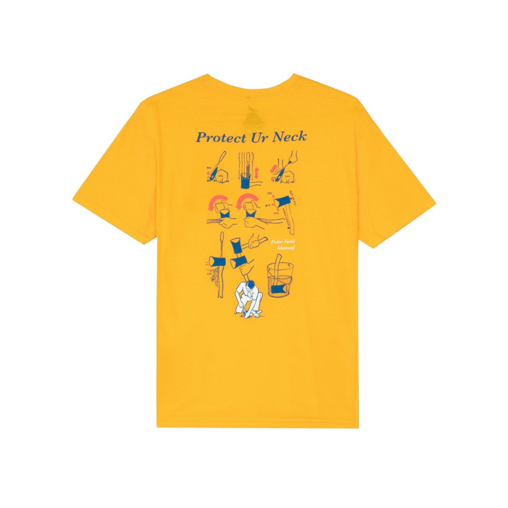 Poler Protect Ur Neck T-Shirt - gold M Poler Protect Ur Neck T-Shirt - gold XXL