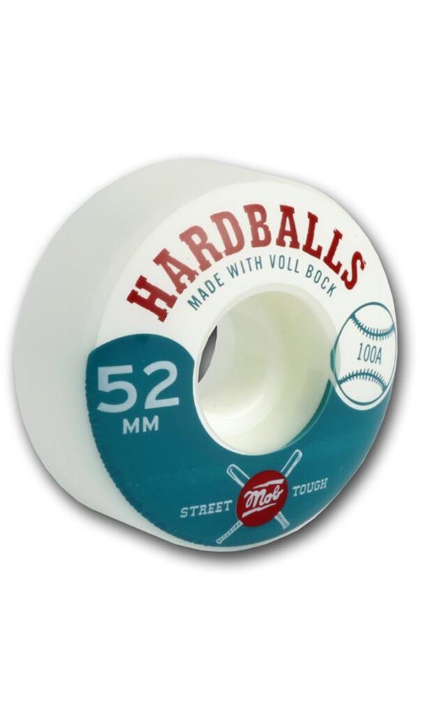 MOB Skateboards Hardballs 100A Wheels - 52mm MOB Skateboards Hardballs 100A Wheels - 52mm